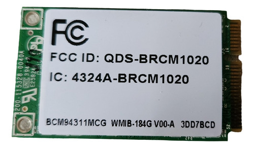 Placa Wifi (full) Broadcom Bcm94311mcg