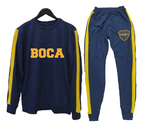 Conjunto Buzo Y Jogging De Algodón Con Friza Varios Motivos