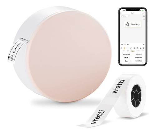 Mini Impresora Térmica Portátil Bluetooth + Cinta