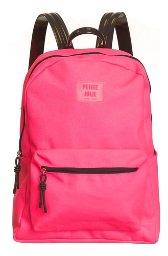 Mochila Petite Jolie Teen Pink Neon - Pj10984