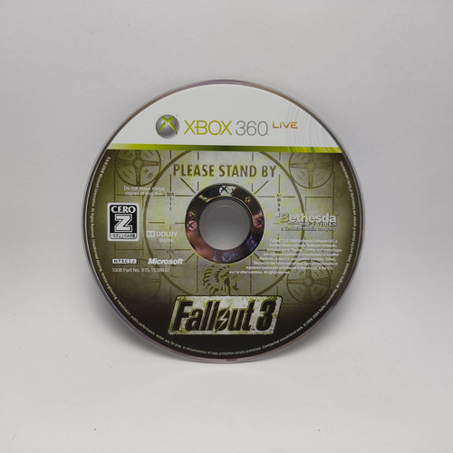 Jogo Fallout 3 Japones Xbox 360 Original