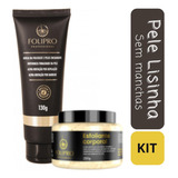  Kit Folipro Serum + Esfoliante Tratamento Foliculite Bumbum