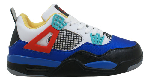 Zapatilla Gummi Fly Azul/negro/rojo/amarillo Hombre Deporfan