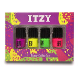 Esmaltes De Uñas Fluor Set De 4 Und.