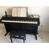 Lindo Piano Digital Da Roland Rp301r Cor: Preto