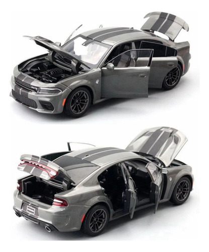 Dodge Charger Srt Hellcat Redeye Miniatura Metal Carros De M