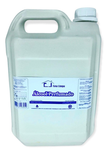 Alcool Perfumado Mil Flores Galao 5l Climpa