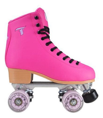 Patins Quad Traxart Foxxy Pink - 58mm X 32mm Abec-5