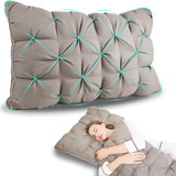 Almohadas De Cama Para Dormir Tamaño Queen, Almohada Suave D