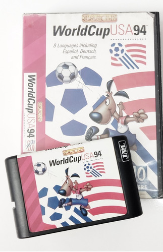 Mega Drive World Cup Usa 94 Com Caixa