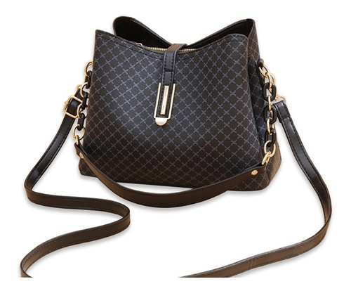 Bolso Para Mujer De Cuero Crossbody Gran Bolsa De Hombro