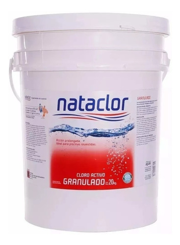 Cloro Granulado Lento X 20 Kg Nataclor