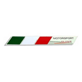 Emblema Adesivo Badge Em Metal - Italia - Italy Motorsport