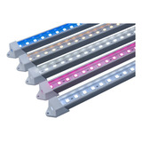 06 Luminárias Led Cores 20cm Aquário Plantado/marinho 30w