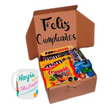 Caja Box Sorpresa Regalo A Domicilio Feliz Cumpleaños + Taza