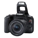  Canon Eos Rebel Sl3 Dslr Color  Negro