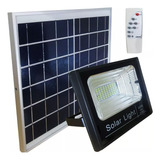 Pack X6 Foco 100w Led Con Panel Solar Exteriores