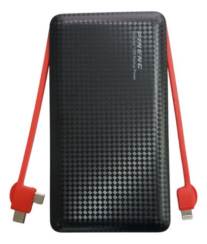 Carregador Portatil 3 Saidas 10.000mah P/xiaomi Mi 10t Lite 