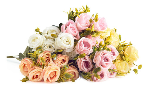 Ramo De Rosas Serafina - Flores Artificiales Decoración