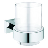 Vaso De Vidrio Essentials Cube 40755001 Soporte.