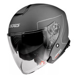 Casco Abierto Moto Axxis Mirage Sv Doble Visor Marelli ®