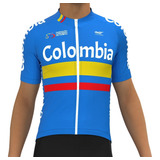 Jersey Maillot Camiseta Ciclismo Colombia 2021 Corta 6688