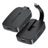 Cable Matters Hub Usb C Portátil 4 En 1 Hdmi 4k 60hz 100w Ca