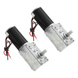 2 Unids Dc 12v Reductor De Alto Motor Gear Motorreductor