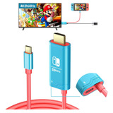 Jingdu Cable Usb C A Hdmi Nintendo Switch Ally, Cable Usb-c