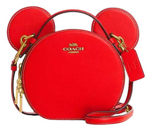 Bolsa Coach Mickey Mouse Cm194 Original 