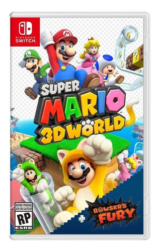 Super Mario 3d World + Bowsers Fury Nintendo Switch Físico