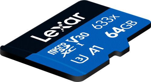 Tarjeta De Memoria Lexar 64 Gb Micro 633x Sdxc Uhs-i