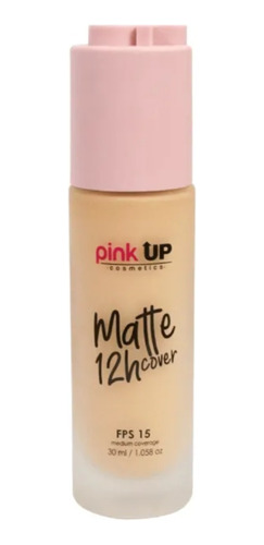 Maquillaje Líquido Matte Cover 12 H Pink Up Nuevo Original