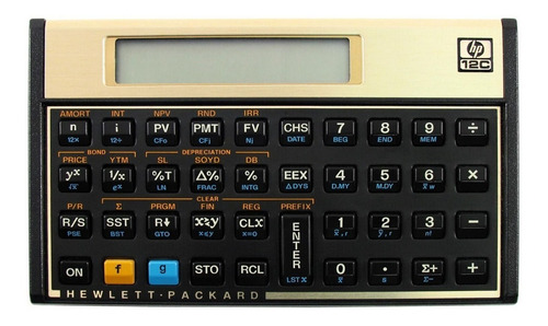 Calculadora Financeira Hp12c Hp 12c Gold Original Mostruario