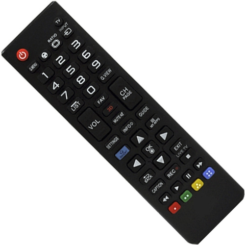Controle Compatível LG Akb75055703 Tv Smart 3d E My Apps Led