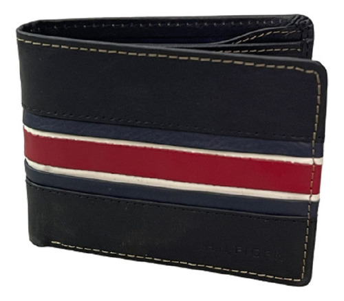 Cartera Tommy Hilfiger De Piel 100% Original