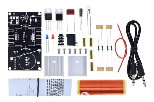  Coil Kit Diy Parts 15w Com Cabo De Áudio, Alto-falante,