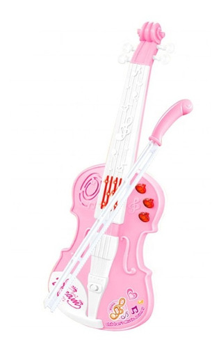 Violino Infantil Musical Rosa Funny Little Musician