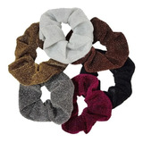 Pack 6 - Colet Coletas Scrunchie Brillante 1 - Mujer - Niña