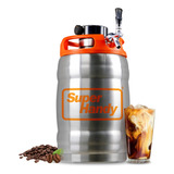 Superhandy Barril De Cerveza Portatil Carbonatado De Alta Ca