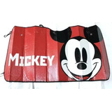Parasol Auto Mickey Mouse Rojo Disney Original 140cm X 70cm