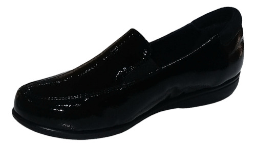 Zapato Dama Manet Negro Mocasin Excelente Calidad 333-02