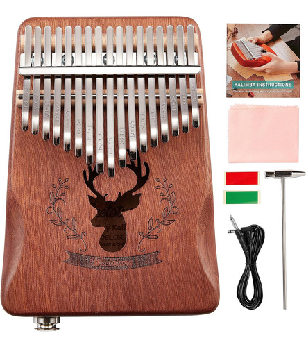 Piano De Pulgar Kalimba Principiantes Eléctricos Profe...