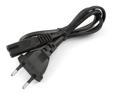 Cable Poder Tipo 8 De 1.5m Consolas/ Radios/ Ps4/ Appletv
