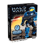 Mega Bloks Halo Wars Unsc Magnetic Spartan-ii Azul