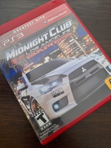 Midnight Club Los Angeles Ps3 Play 3 Físico 100% Original 