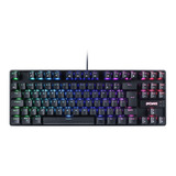 Teclado Mecânico Led Rgb Tkl Neron Outemu Brown Pcyes Abnt2