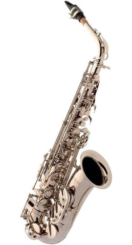 Sax Alto Eagle Sa 500 Niquelado + Garantia + Nota Fiscal