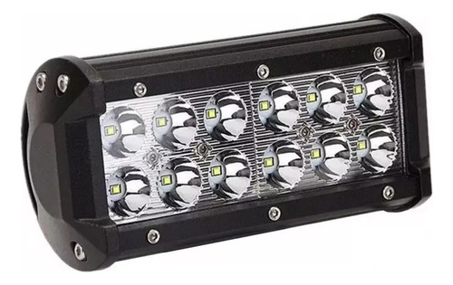 Farol De Barra 12 Led7d Automotivo 36w 12v Milha Off Road