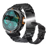 Tactical Smartwatch Eigiis Ke3 Linterna Con Doble Correa